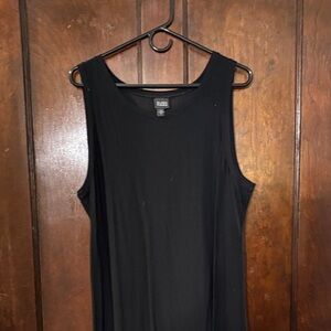 Eileen Fisher Classic Black Tank Dress
